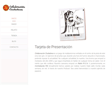 Tablet Screenshot of colaboracionciudadana.com